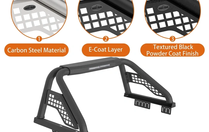 New Release - 22.1" High Roll Bar w/Molle Panels