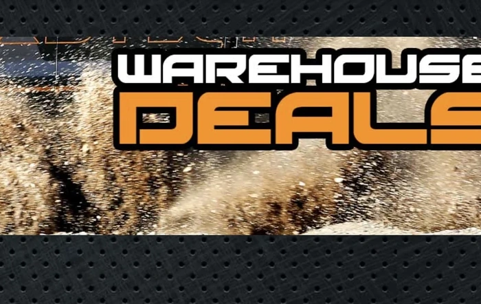 Right now! Save up to 30% in our Warehouse Deals!