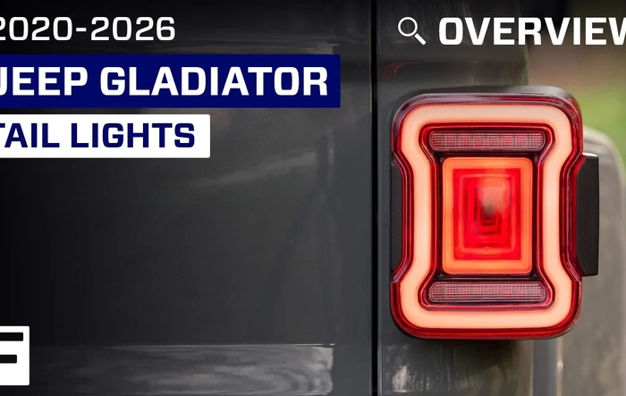 NEW! 2020+ Jeep Gladiator Tail Lights | Form Lighting