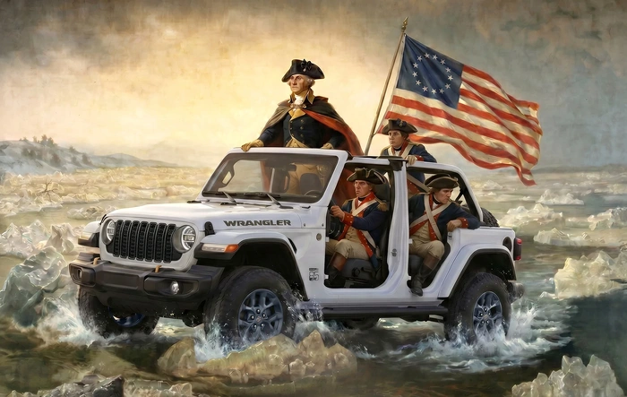⚽️ 🇺🇸 Soccer Madness: Jeep Offers Americans Named George Washington a Free Wrangler if America Wins It All