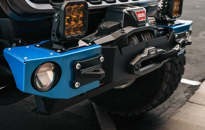 End Caps for Jeep Wrangler JL/JT/JK Modular Front Bumper