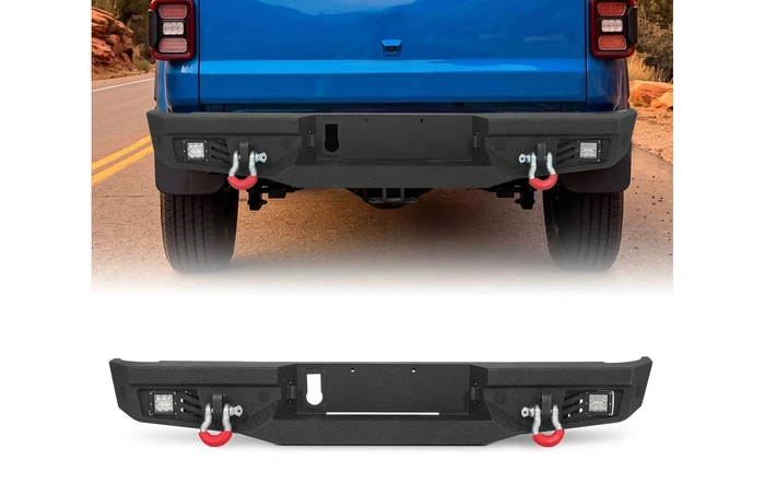 [NEW] JT Rear Bumper Upgrade – Off-Road Protection + Integrated LED Lighting 🔥 [MONOKING]