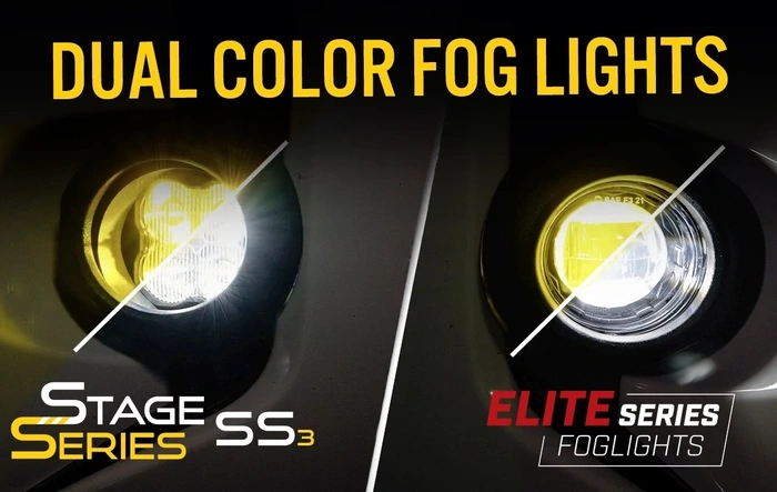 Dual-Color Elite Series & SS3 Fog Lights | Diode Dynamics