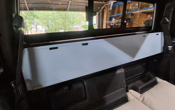 Rear Window Tray (DIY Home Built)
