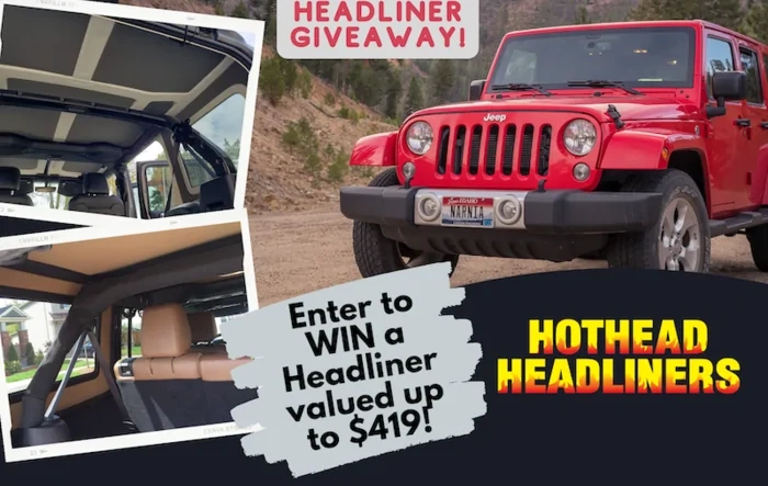 Giveaway: Enter Today! Hothead Headliners For Jeep Gladiator