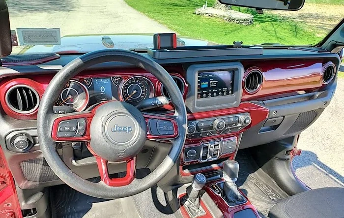 Finally Got to the Interior Paint Job on My Gladiator Willys