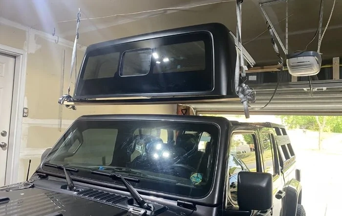 Hardtop DIY Garage Hoist