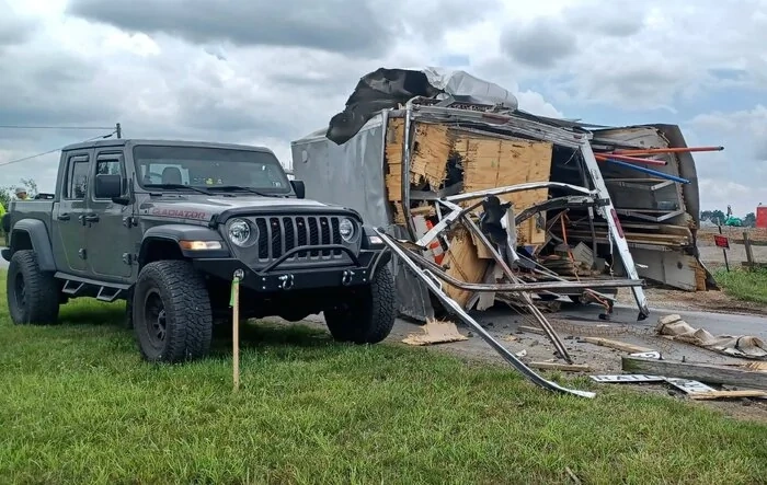 My Jeep Was Spared From a Freight Train Disaster! (Caught on Video)