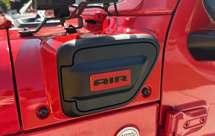 ARB dual compressor rear seat install with 4XE air conversion cowl.
