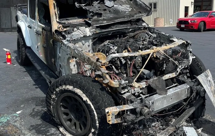 My 2022 Gladiator burned down... how?