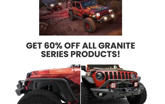 Bestop Granite Series 60% Off Deal