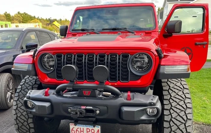 2024 Grille on my Firecracker Red 2020 JTR