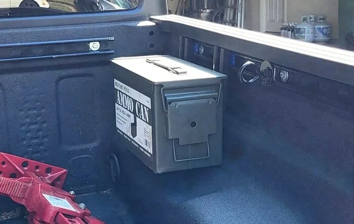 Ammo box bed toolbox project