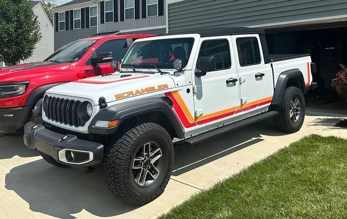 My Wife's Scrambler Build