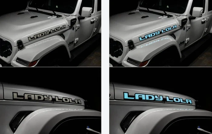 NEW! Illuminated EL Hood Graphics from ORACLE Lighting NOW Available!