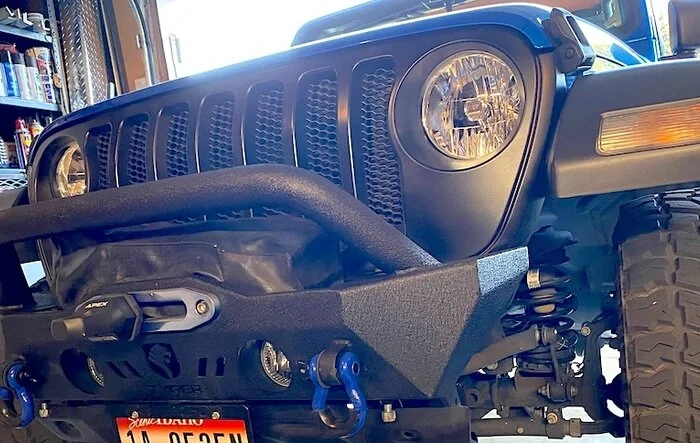 DIY grille update and new color / added Rubi STL front skid