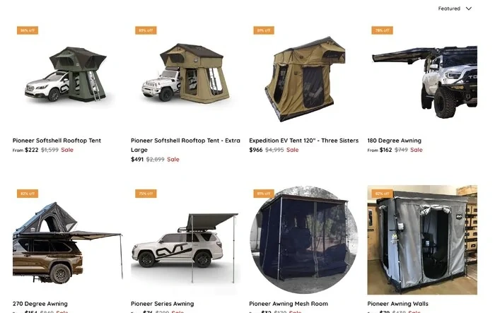 DEAL OF A LIFETIME: Cascadia CVT tents nearly 90% off