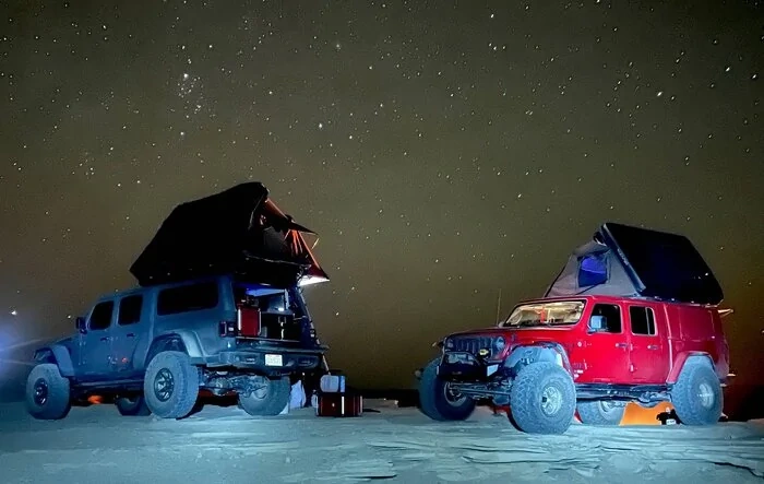 Two Trucks travel 1800 miles to wheel Utah and Colorado