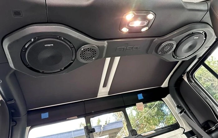 Gladiator Semi-Stealth Fully Active 4-Way Stereo Install