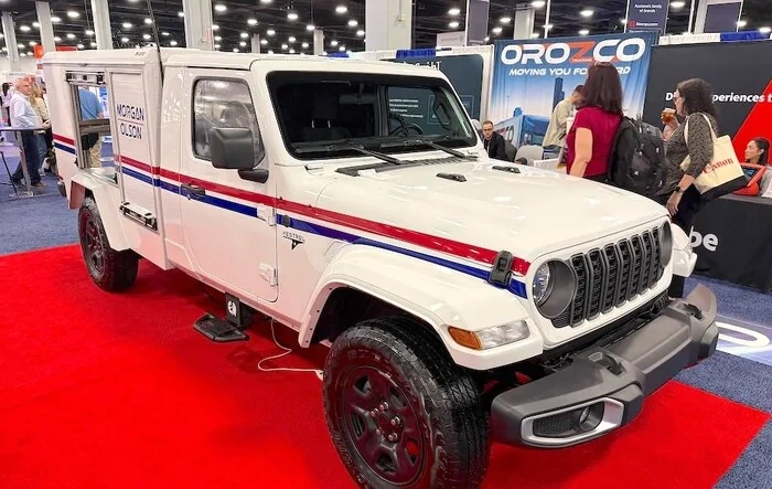 JT Mail Truck? National Postal Forum has a Kestrel Gladiator on Display