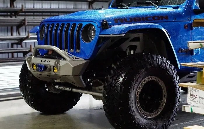 CavFab Predator Series Recessed Winch Bumper