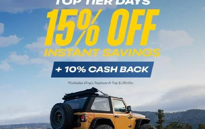 🧼☀️ Bestop’s Top Tier Days Are Here – Save Big Through 7/11! 🚙💸