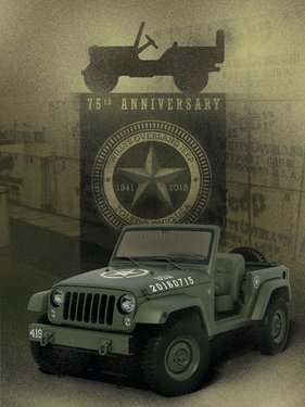 Jeep Gladiator Commemorative Jeep Wrangler 75th Salute Concept Unveiled 389949