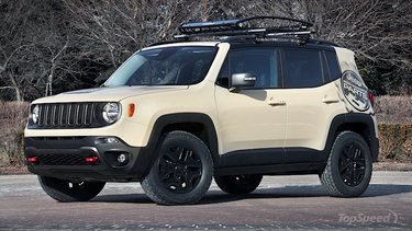 Jeep Gladiator JT Pickup Previewed in Images Revealed at Dealer Event? 2015-jeep-renegade-desert_1600x0w