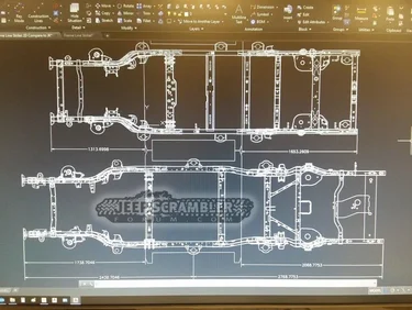 Jeep Gladiator Confirmed: 2020 Jeep Gladiator (JT) gets 3.0L diesel, hard/soft tops, longer frame, beefier axles 2019-JT-Jeep-Scrambler-Pickup-Frame-Comparison-JKU-CAD