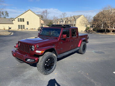 2021 Gladiator Overland High Altitude in Snazberry Pearl