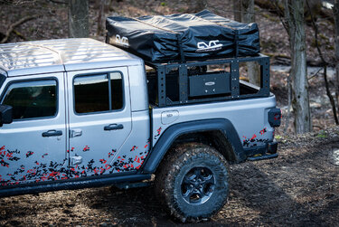 Jeep Gladiator Bed Rack and Roof Top Tents Gladiator PRO-MAX