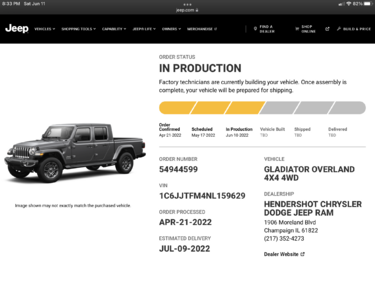 Jeep Gladiator Gladiator Window Sticker and Build Sheet Order Tracking B468F5BD-C735-45DD-8F4E-FFCAE810FAC9