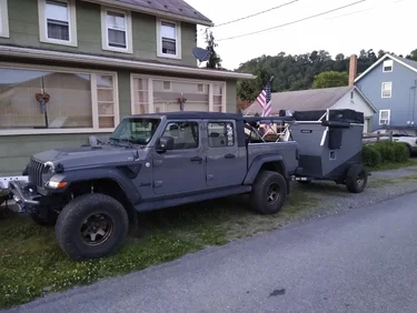 Jeep Gladiator My DIY Overlanding & Camping Trailer IMG_20220611_204854928