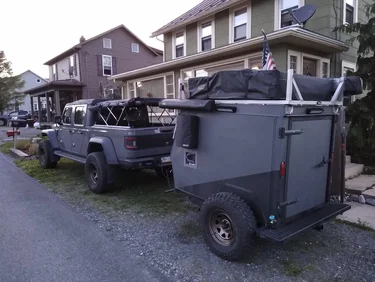Jeep Gladiator My DIY Overlanding & Camping Trailer IMG_20220611_204912490