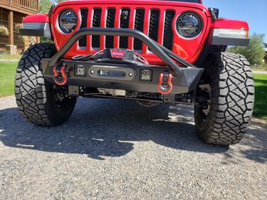 Jeep Gladiator BUMPERS! JTfront