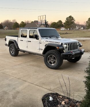 2023 Rubicon Diesel leveled