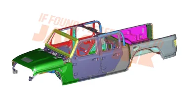 Jeep Gladiator Our latest Jeep Gladiator Pickup Truck renderings! 2019-Jeep-Scrambler-JT-CAD-Drawing