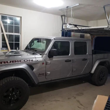 A bum with a Jeep