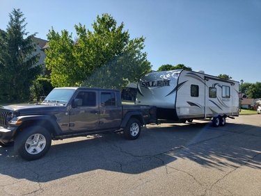 Trailering a Camper