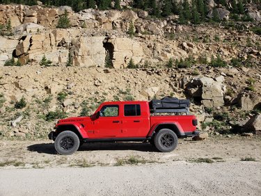 Shot of the JT on Hagerman pass outside of Leadville Co. from 08/11/2020