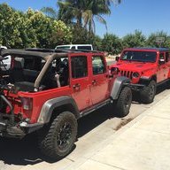 4jeeps in the driveway
